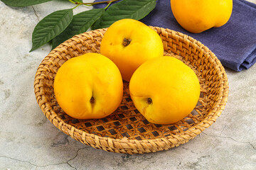 Ripe sweet and juicy  Yellow nectarines