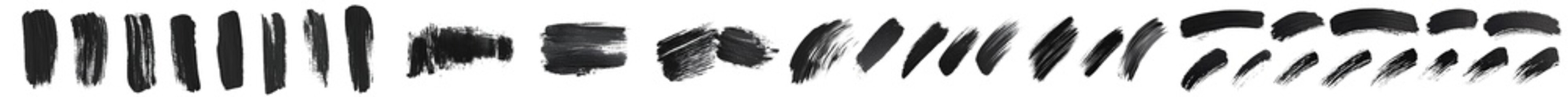 Poster - The grunge backdrop set is a collection of brushes, lines, ink brush strokes. Grunge backgrounds set - stock modern grunge.