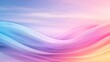 © สนิท เกษแก้ว - Soft gradient waves in pastel colors creating a serene and calming background, ideal for artistic and modern design projects.