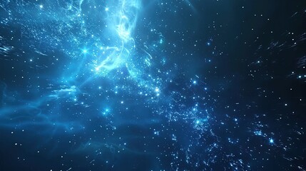 Wall Mural - Cosmic Nebulae: A Galactic Tapestry of Stars and Gas