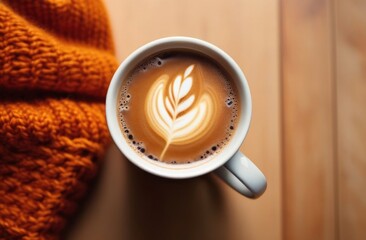 sweater and cup of coffee