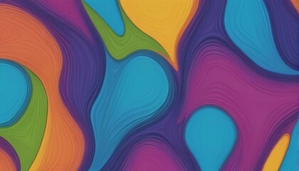 Poster - abstract colorful background