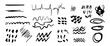 © MariiaMart - A collection of black and white lines and shapes, some of which resemble waves