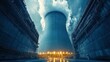 © CHAKKAPONG - Cooling system efficiency in nuclear fission reactors, focusing on energy absorption and particle management