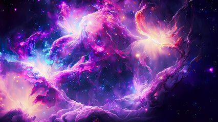 Wall Mural - nebular storm