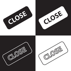 Wall Mural - close vector icon. delete icon vector. cross sign. wrong sign. reject icon. cancel icon. cross. proh