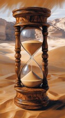 Poster - Temporal Mirage, Hourglass