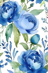 Wall Mural - flower pattern