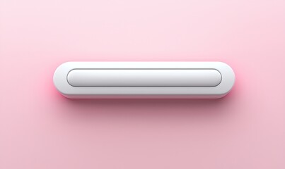 Poster - an abstract search bar on a pink background. concept for a web search engine. 3d render