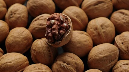 Wall Mural - Walnut nut food 