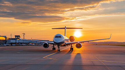 airport sunset ready airplanes take aeroplane aerodrome plane travel sky jet transportation engine aviation air sun technology aircraft business runway departure terminal airline arrival