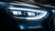 © Studios - prestigious headlight closeup car auto automobile automotive business colours concept dark design detail dream drive elegant european fast front head headlamp high lamp led lifestyle