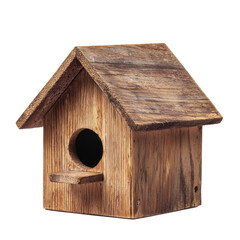 Birdhouse isolate on transparency background