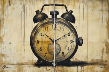 Canvas Print - Broken Continuum, Stopwatch