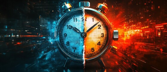 Canvas Print - Broken Continuum, Stopwatch