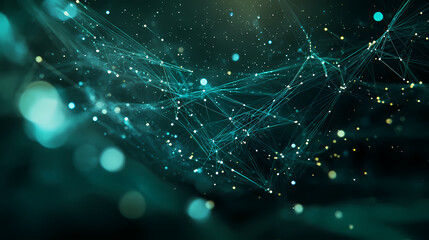 Virtual network world with tech connections