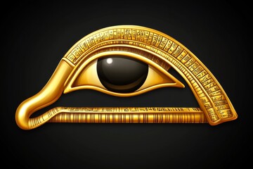 Wall Mural - Stock illustration of the eye of Ra