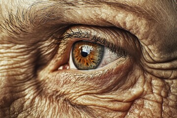 Face wrinkles woman senior adult background care cataract caucasian clinic concept adviser corneal correction defect diagnosis disease doctor eye female glaucoma health hospital