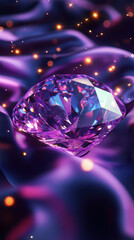 Wall Mural - Purple Diamond Sparkle.