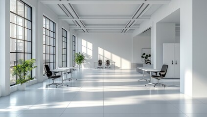 Canvas Print - Modern Office Interior Design