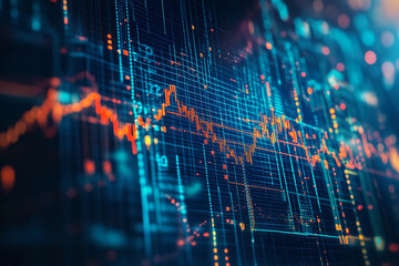 Abstract Modern Stock Market Design with Digital Graphs  