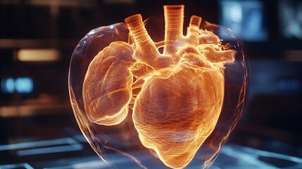 Poster - holographic visualization of detailed heart valve replacement surgical procedures for medical resear