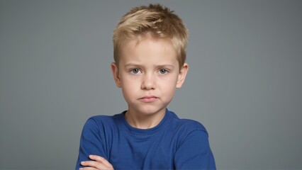 Poster - portrait of a boy