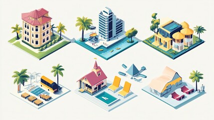 Sticker - graphic resource for travel and vacation	