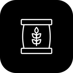 Canvas Print - Wheat Vector Icon Design