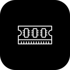 Ram Memory Vector Icon Design