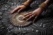 © Sanchai - African pattern, circular patterns, symbols of eternity represent the cyclical nature of life and the cosmos