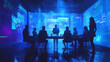 © William - Futuristic Holographic Meeting Enabling Real-Time Collaboration Across Locations