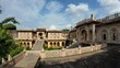 Maharaniyon Ki Chhatriyan, the archaeological site features traditional funeral monuments honoring royal women of the past.