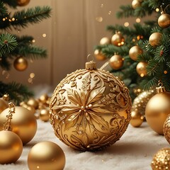 Golden Christmas