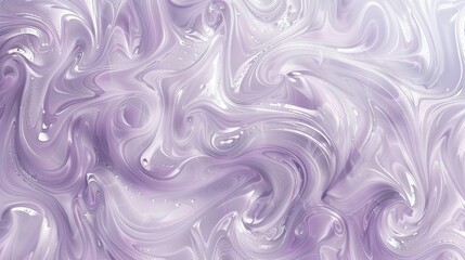 Sticker - Mannerism background in lavender and silver with swirling designs subtle shimmering glow