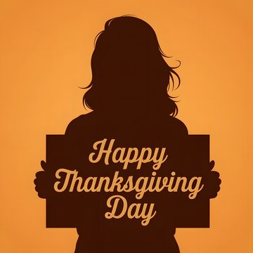 Happy thanksgiving day vector style illustration