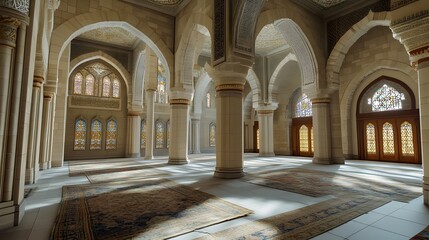 Wall Mural - Interior of a Mosque