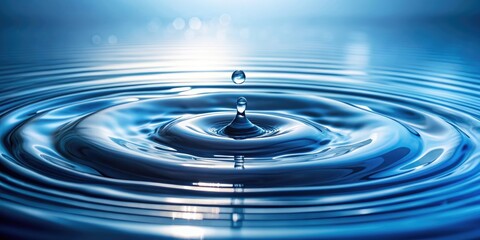 Soft, rippling water with added splashes , serene, tranquil, calm, fluid, motion, abstract, nature, water, gentle, blue