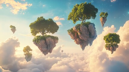 Floating Islands in the Sky.