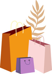 Poster - Shopping Bag Illustration