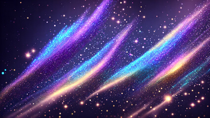 Wall Mural - Iridescent Glimmers in a Shifting Aura background 3d wallpaper