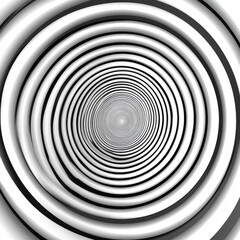 Vector illustration of spiral lines on a white background.