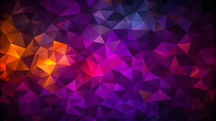Wall Mural - abstract purple background with connecting dots and lines. structure and communication. plexus effec