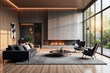 © f_bossa - photo of a modern living room with designer interior and furniture, luxury interior architecture design idea