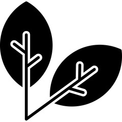 Poster - Leaf Icon