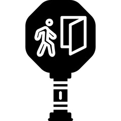 Poster - Use Next Exit Sign Icon