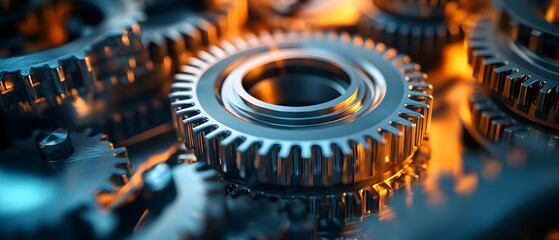 Poster - machinery and industrial technology showcasing the optimization imperative in resource management wi