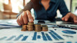 © thanakrit - Financial Growth & Success, Representing Financial Growth And Savings.