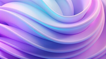 Abstract minimalist wavy background in cool purple tones.abstract fluid shapes, smooth curves, purple tones, soft lighting
