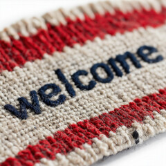 Wall Mural - Welcome Text Carpet Isolated